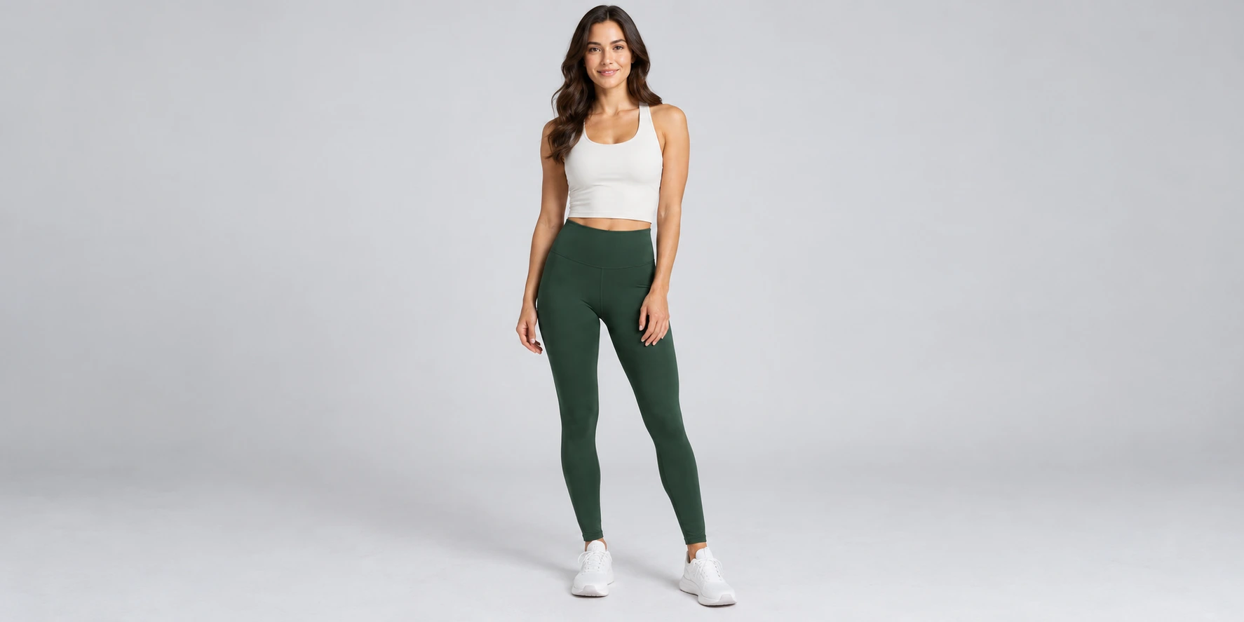 Custom Yoga Leggings for Studios and Group Programmes illustrative garment detail photograph