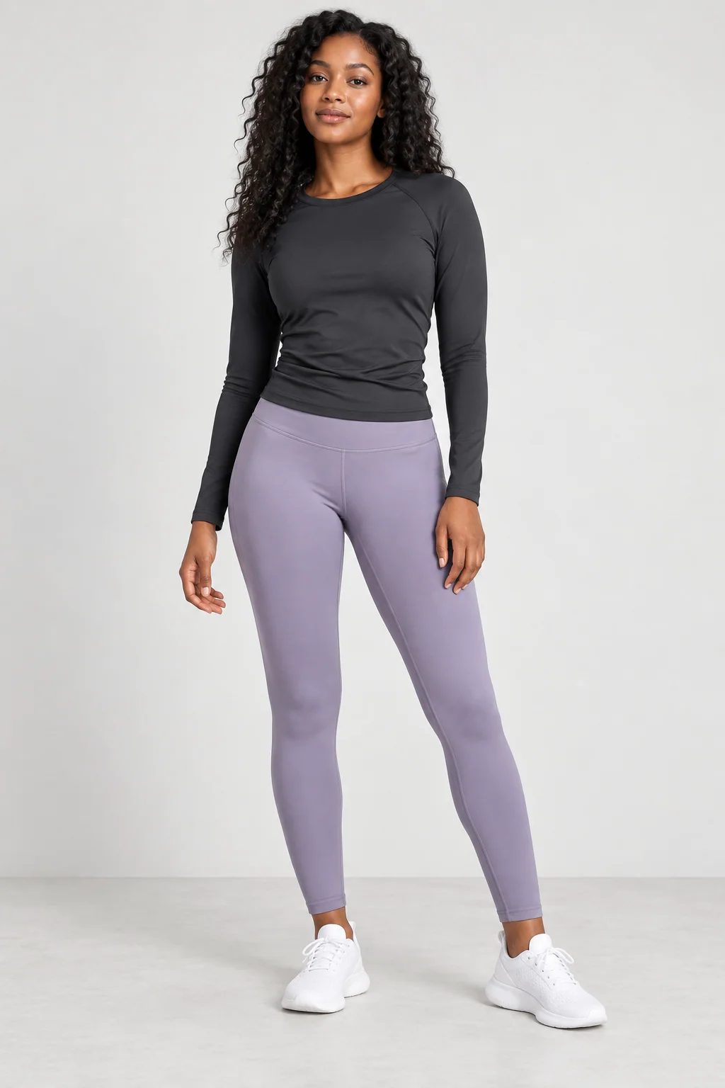 Custom Yoga Leggings garment view 3