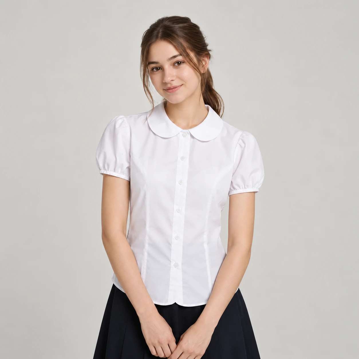 Peter Pan Collar Blouses - school uniform catalog image