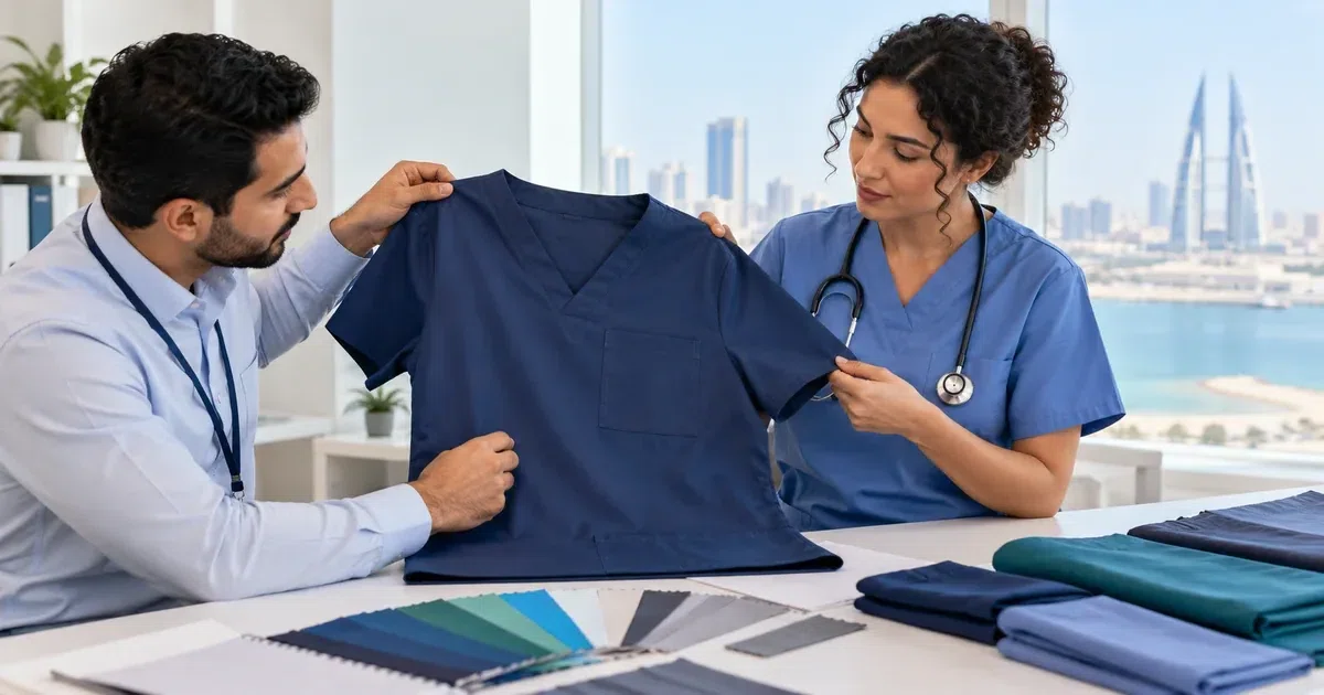 Healthcare uniforms for Qatar clinics and care teams — Record What Each Approval Covers