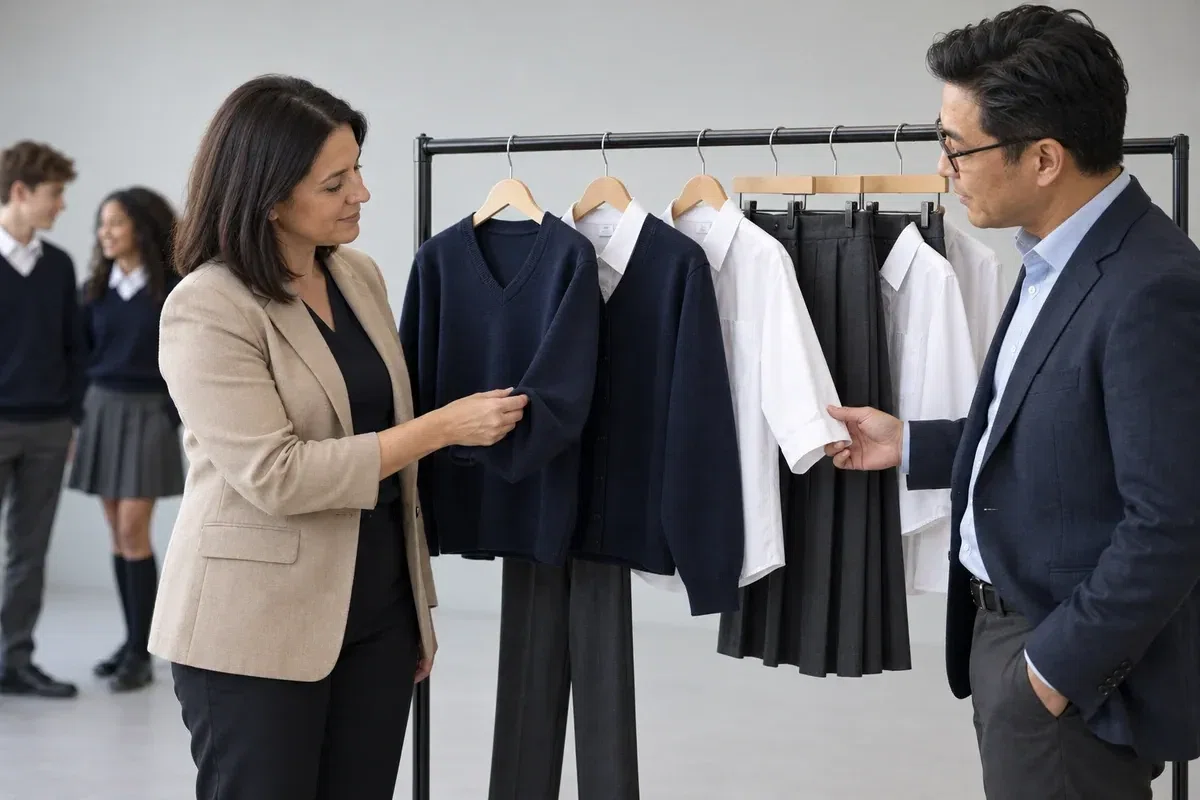 School Uniforms for Canadian Schools and Campus Buyers — Review layers as one outfit