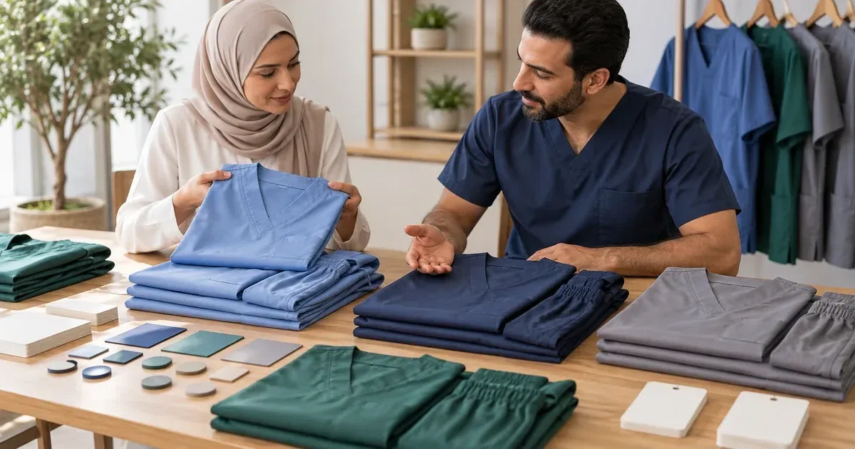 Custom healthcare uniforms for teams in Kuwait — Prepare the Quote and Paperwork Together