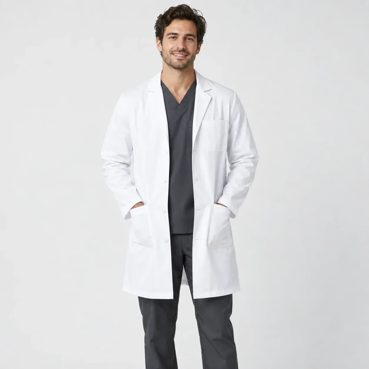 Healthcare uniforms for US clinics and care teams — Artwork approved for every garment