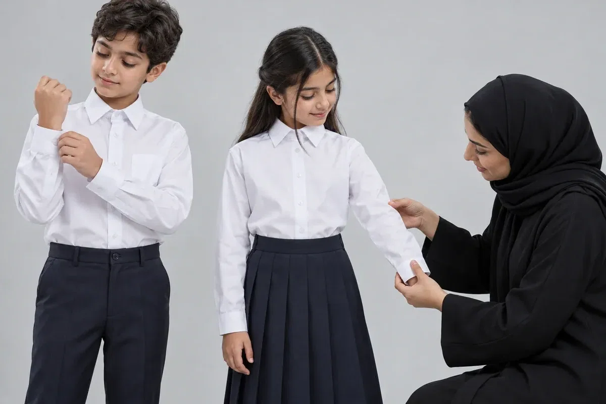 School Uniforms for Saudi Arabia School Purchasing Teams — Separate Classroom and PE Clothing