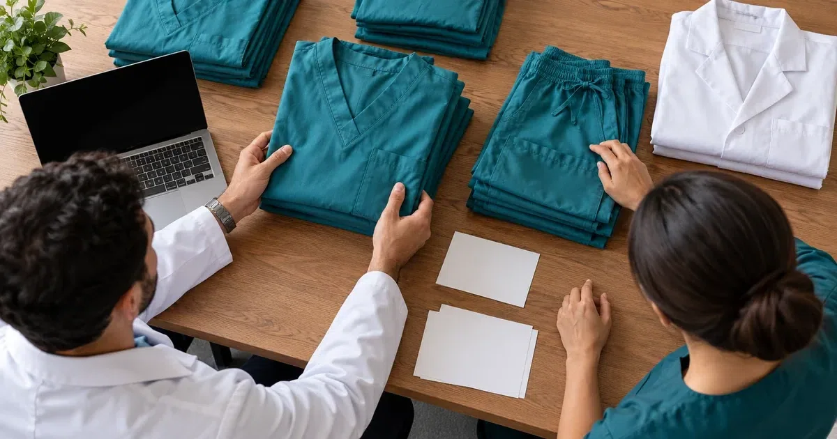 Healthcare uniforms for Qatar clinics and care teams — Prepare the Receiving Details Early