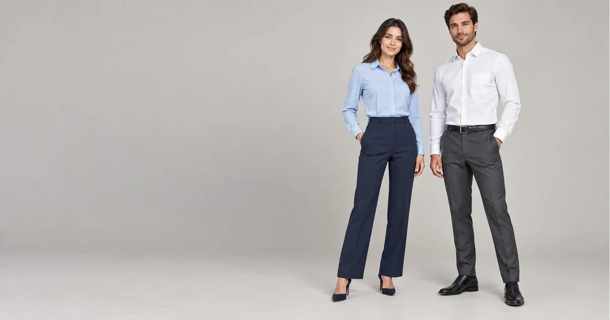 Corporate Uniform Design in Qatar for Women and Men — A Consistent Identity Across Your Office Teams