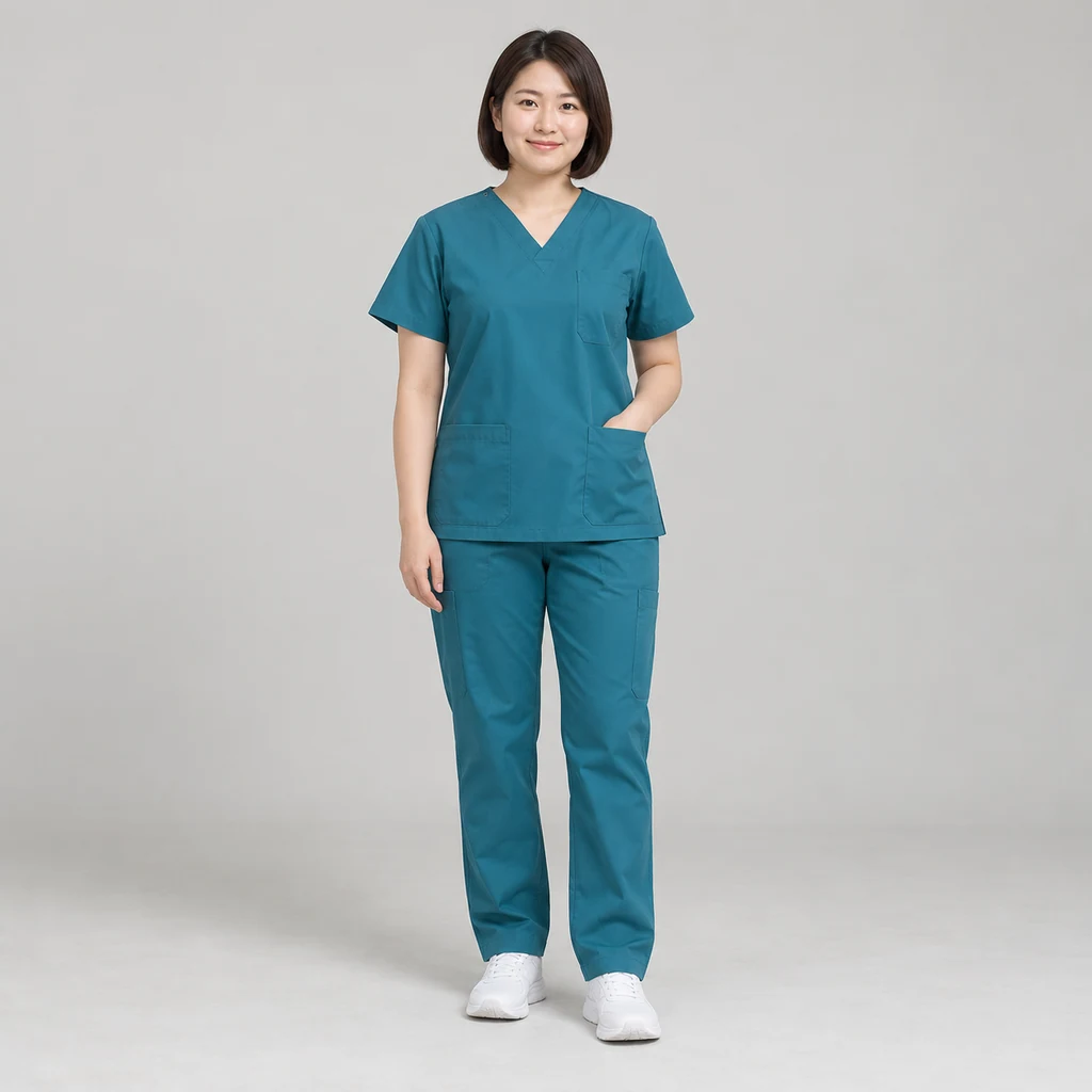 Custom V Neck Scrub Tops