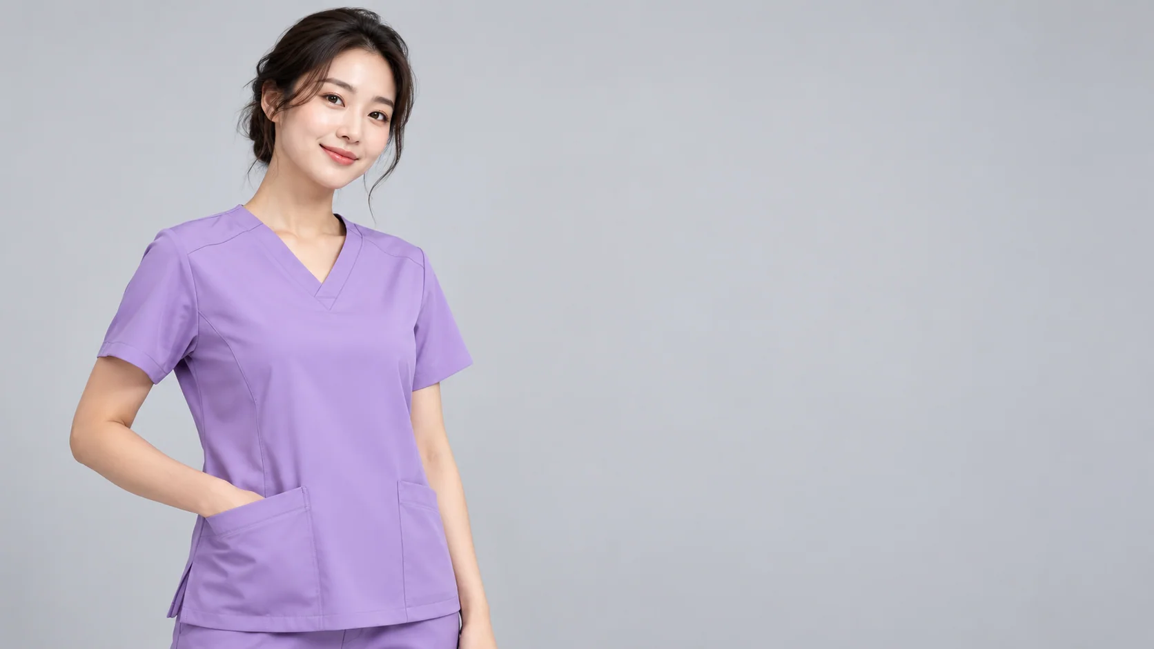 Custom V Neck Scrub Tops
