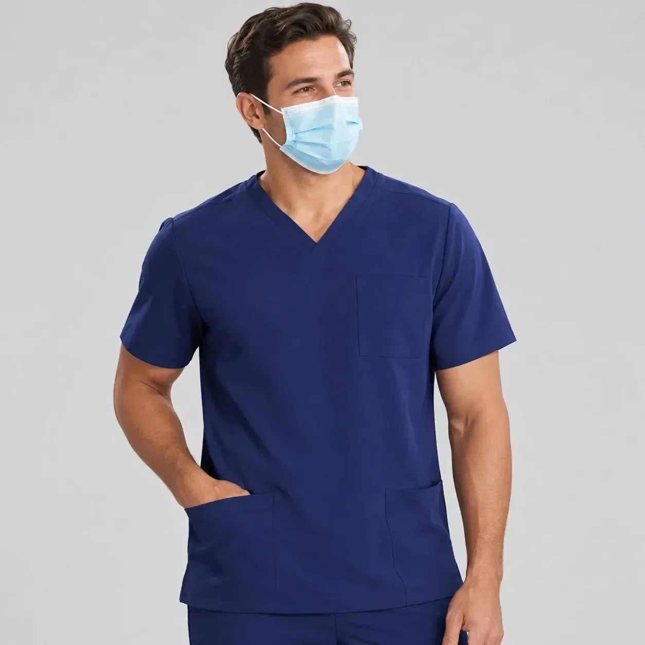 Custom V Neck Scrub Tops