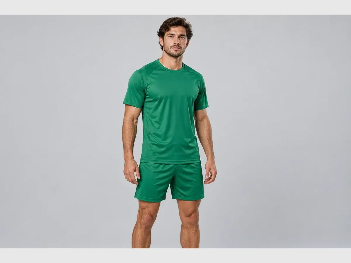 Person wearing custom Handball Uniforms.