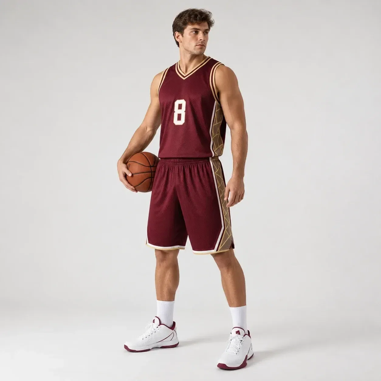 Custom Basketball Uniform alternate view