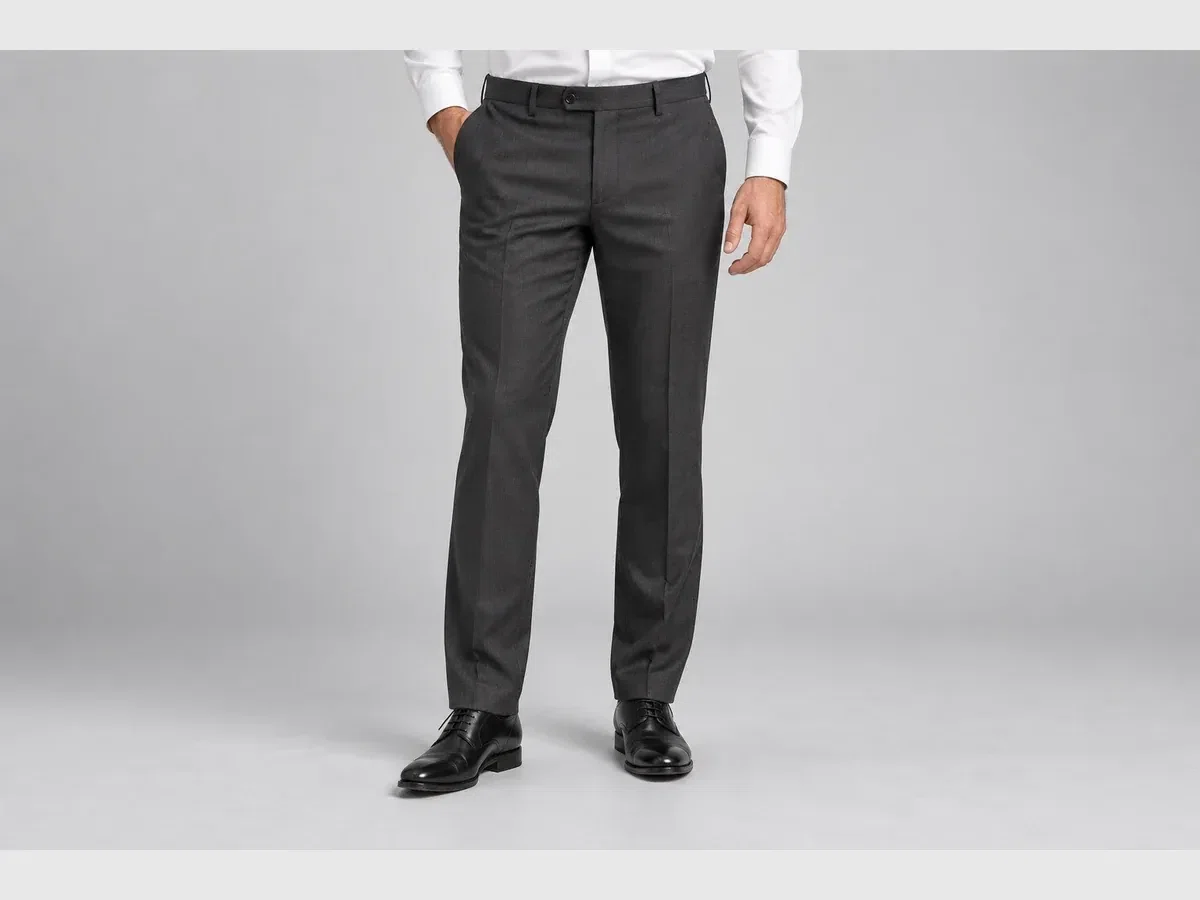Person wearing custom Dress Slacks.
