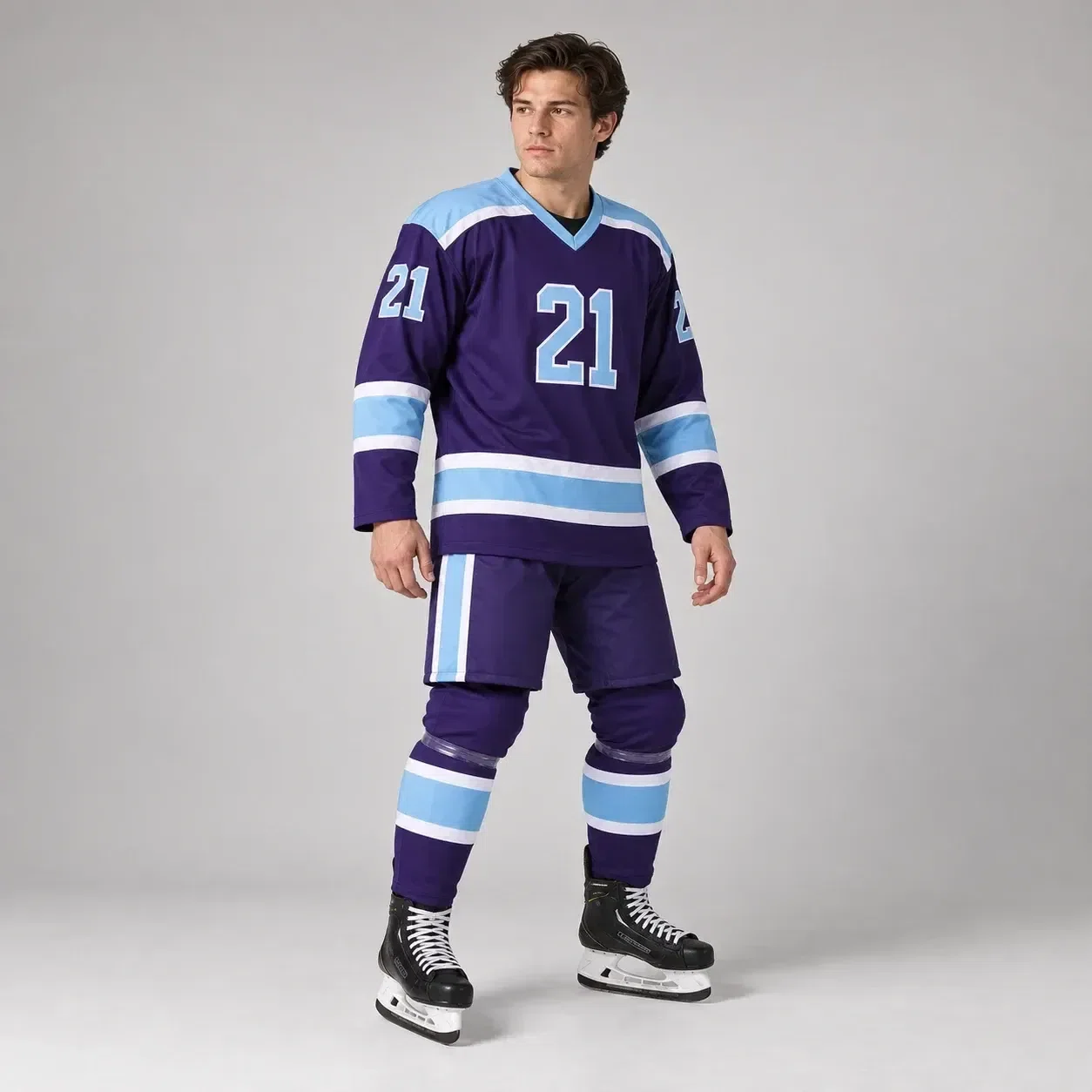 Custom Hockey Uniforms alternate view