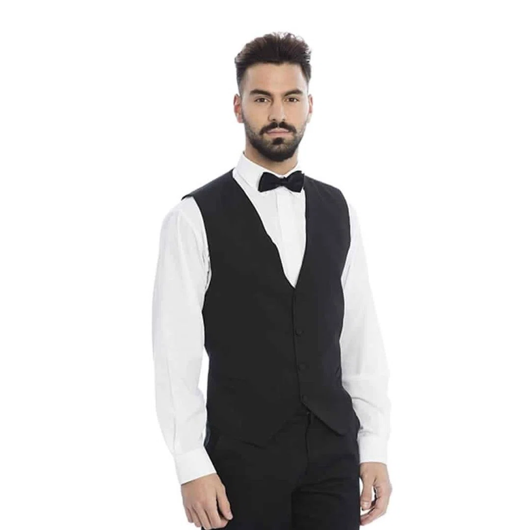 Custom Server Vests for Hospitality Teams product detail photograph