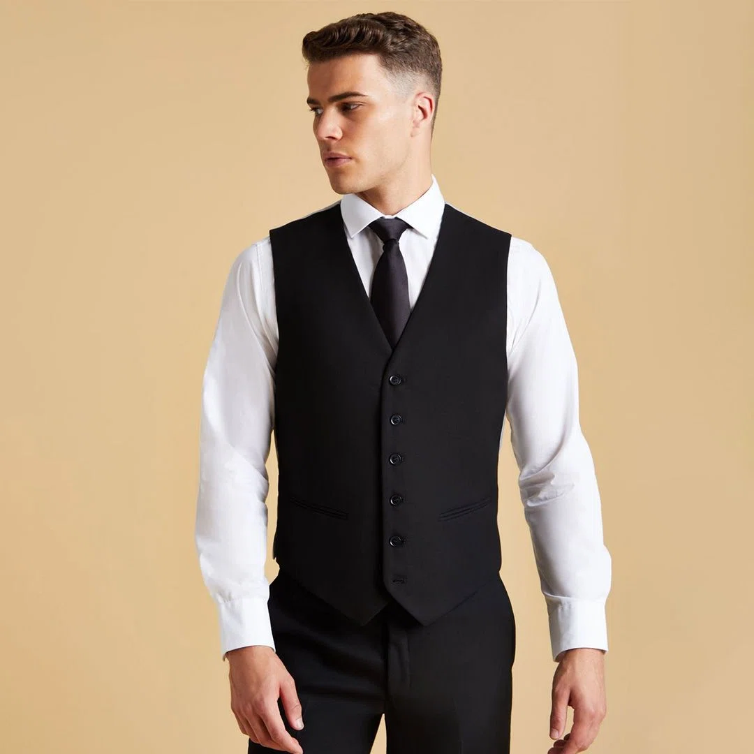Custom Server Vests for Hospitality Teams product detail photograph