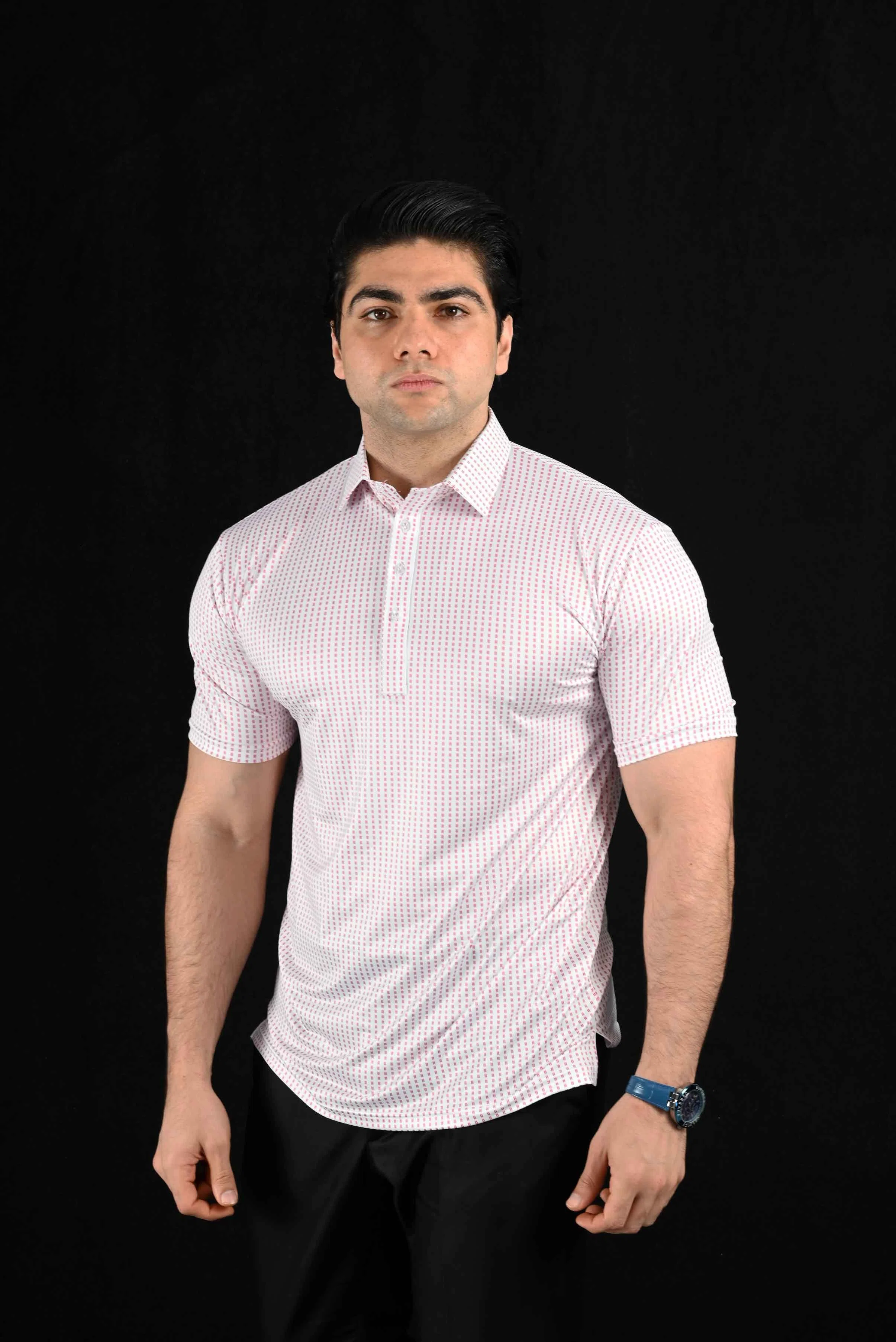 Bulk Custom Polo Shirts With Dress Collars | Masswear Uniform